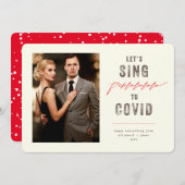 F*Cklalalalaを歌って大人写真を撮ろうおもしろい シーズンカード (正面/裏面)