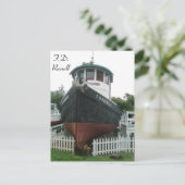 F.D. Russell Tug Boat # 1 ポストカード (スタンド正面)
