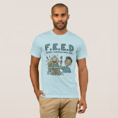 F.E.E.D forever empeting ever dish Tシャツ (正面フル)