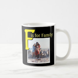 F for Family コーヒーマグカップ