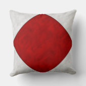 F Foxtrot水彩信号航海の海上国旗 クッション (裏面)