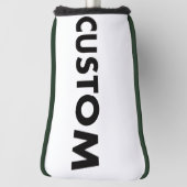 F. GREEN Piping Custom Golf Putter Headcover Blank ゴルフヘッドカバー (回転90)