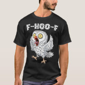 F-hoo-f Owl Meme – Funny Screaming Owl Bird Meme G Tシャツ (正面)