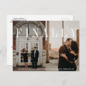F I N A L Y日付の保存 案内ポストカード (正面/裏面)