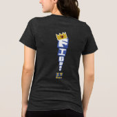F.I.O. “Crown” Dark IV  トライブレンドＴシャツ (裏面)