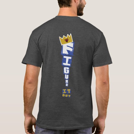 F.I.O. “Crown” Dark  Tシャツ (裏面)