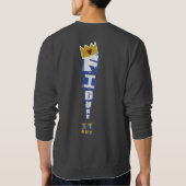 F.I.O. “Crown” Sweatshirt Dark II  スウェットシャツ (裏面)