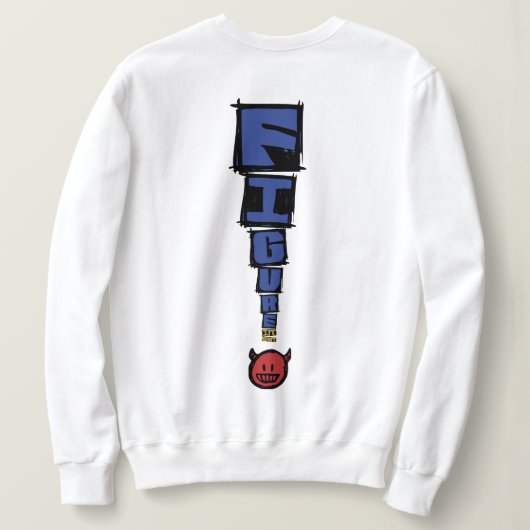 F.I.O. “Devil Emoji” Sweatshirt Light  スウェットシャツ (デザイン裏面)