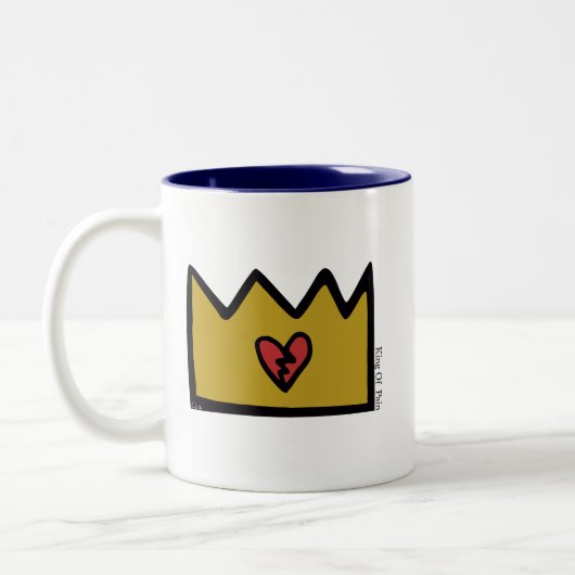 F.I.O. “King of Pain” Mug Lovers II  ツートーンマグカップ (左)