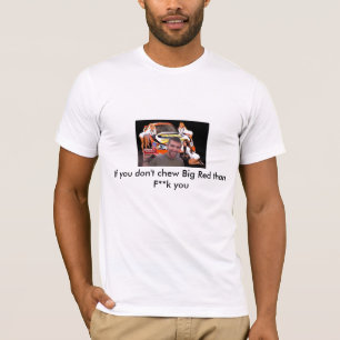 F ** kより大きい赤をかみ砕かなければ、大きい赤 tシャツ