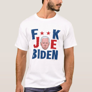 F**K JOEバイデン氏ホワイトTシャツ Tシャツ