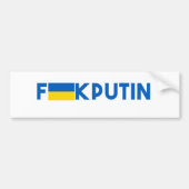 F**k Putin バンパーステッカー (正面)