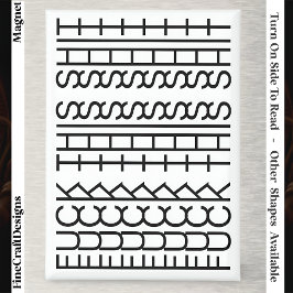 F**k This Shit隠しメッセージ 144BW モダンで珍しい マグネット