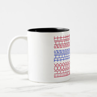 F**k This Shit-隠しメッセージ,面白い 白いコーヒー ツートーンマグカップ