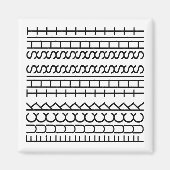 F**k This Shit-Hidden Message 144BW Funny Novelty マグネット (正面)