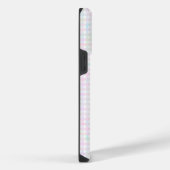 F & Lカラー数々のギンガム iPhoneケース (右側面)
