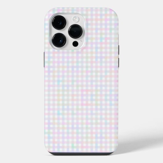 F & Lカラー数々のギンガム iPhoneケース (裏面)