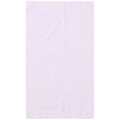 F & Lパステルパープルジンガム テーブルクロス (正面)