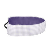 F&Lパープルギンガム アスレチックヘッドバンド (左)