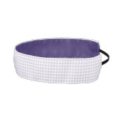 F&Lパープルギンガム アスレチックヘッドバンド (右)