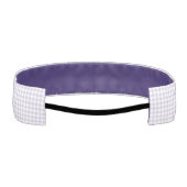 F&Lパープルギンガム アスレチックヘッドバンド (裏面)
