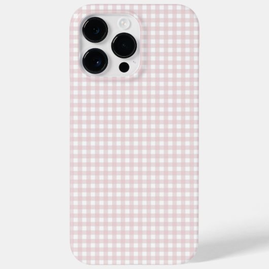 F&Lピーチギンガム Case-Mate iPhoneケース (裏面)