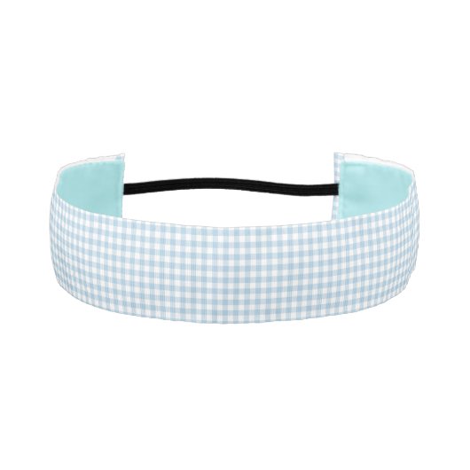 F&Lブルーギンガム アスレチックヘッドバンド (正面)