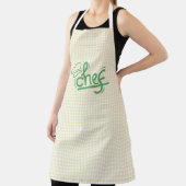 F&L Chef in Gingham All-Overプリントエプロン エプロン (インサイチュ)