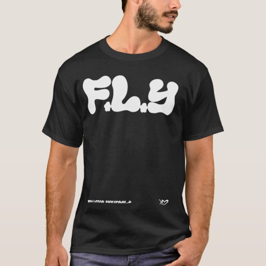 F.L.Y - First Love Yourself Empowerment Tee Tシャツ (正面)