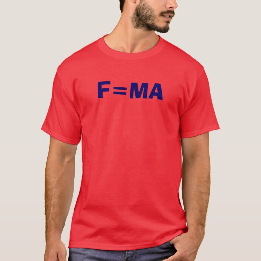 F=MA Tシャツ (正面)