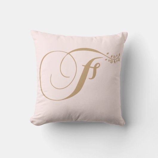 F Pillow クッション (正面)