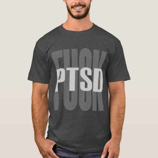 F PTSD 4 Tシャツ (正面)
