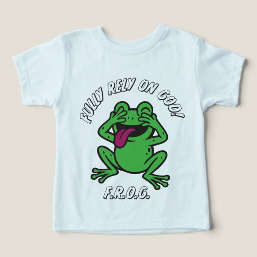 F.R.O.G. トドラーTシャツ (デザイン正面)