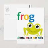 F.R.O.G. ポストカード (正面/裏面)