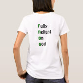 F.R.O.G. Tシャツ (裏面)