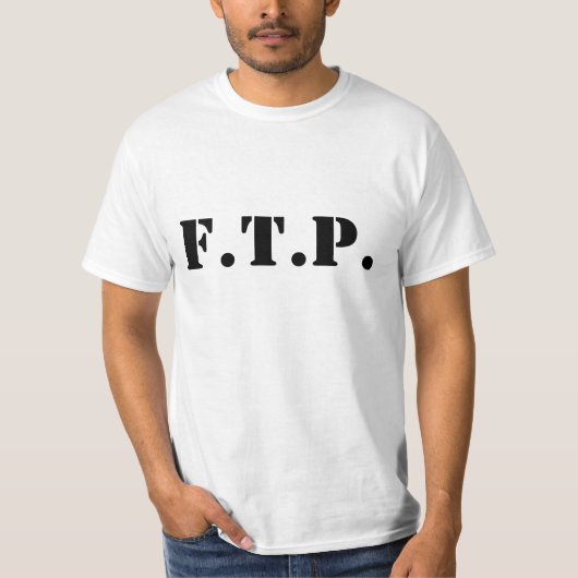 F.T.P. Tシャツ (正面)