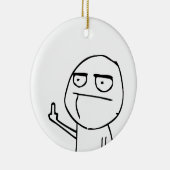 F Uの男 セラミックオーナメント (右)