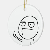 F Uの男 セラミックオーナメント (左)