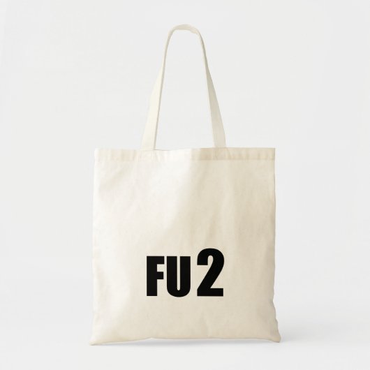 F u Tシャツ トートバッグ (正面)