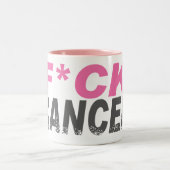 F*uckの蟹座のマグ ツートーンマグカップ (中央)