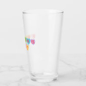 F VALENTINE'S DAY – キャンディハートバナー タンブラーグラス (左)