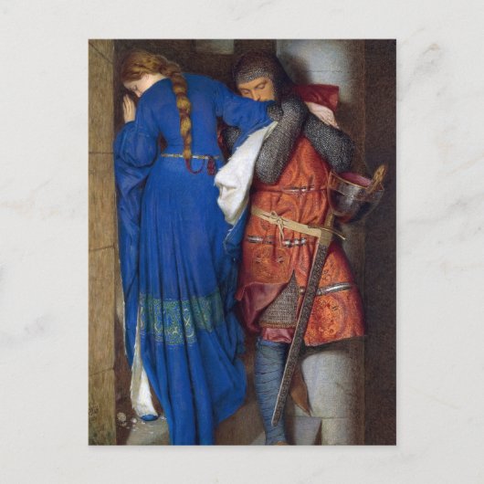 F.W.バートンによる砲塔階段の会議 インビテーションポストカード (正面)