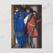 F.W.バートンによる砲塔階段の会議 エンクロージャーカード (裏面)