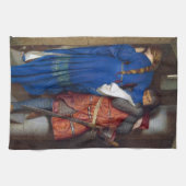 F.W.バートンによる砲塔階段の会議 キッチンタオル (横)