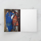 F.W.バートンによる砲塔階段の会議 サンキューカード (内部)