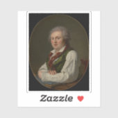 F.X.ファーブル：ローラン・ニコラス・デ・ジュベールポートレート シール (シート)