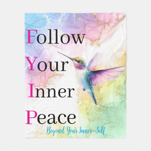 F.Y.I.P Blanket  フリースブランケット (正面)