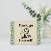 F You Muskポストカード ポストカード (スタンド正面)