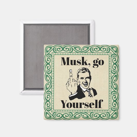 F You Muskマグネット マグネット (正面/裏面)