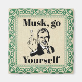 F You Muskマグネット マグネット (正面)
